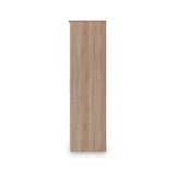 Blakely White & Light Oak Triple Mirror Wardrobe from Roseland Furniture