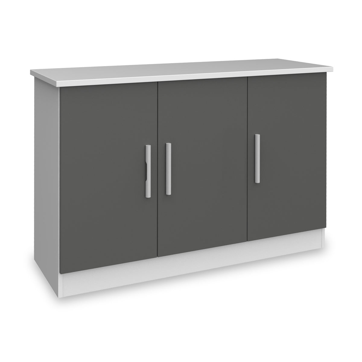 Blakely Grey and White 3 Door Sideboard from Roseland Furniture