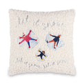 Christmas Together Snow Angels 43cm Cushion from Roseland