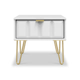 Harlow 1 Drawer Bedside Table from Roseland Furniture