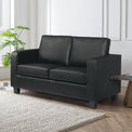 Cullen Faux Leather 2 Seater Couch for Living Room