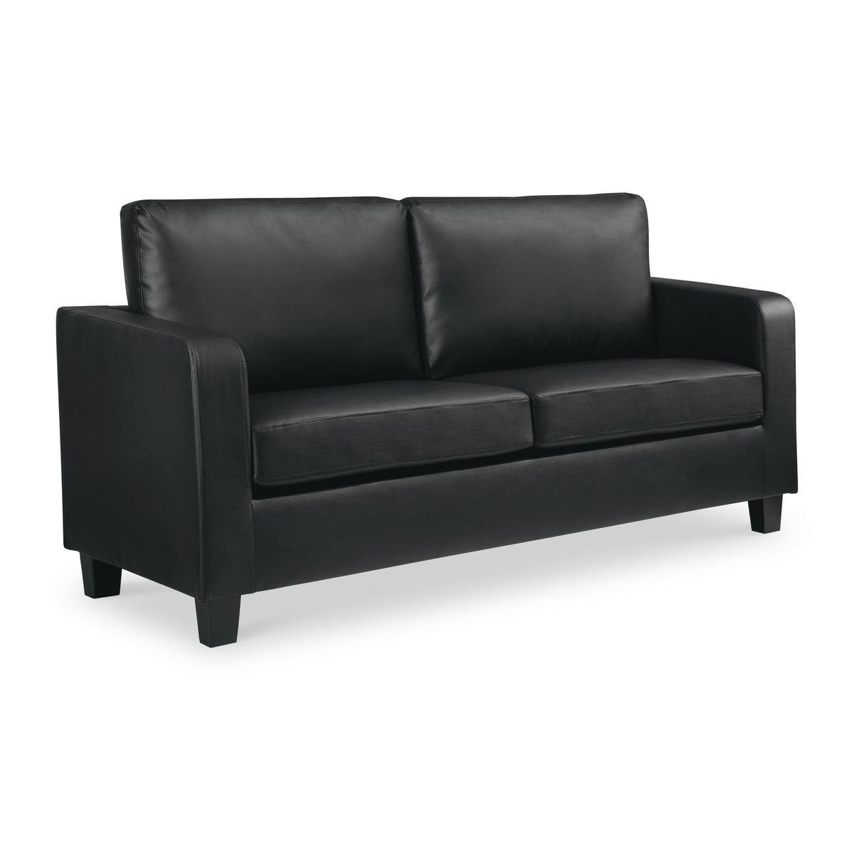 Cullen Faux Leather 3 Seater Sofa