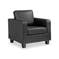 Cullen Faux Leather Armchair from Roseland Furniture