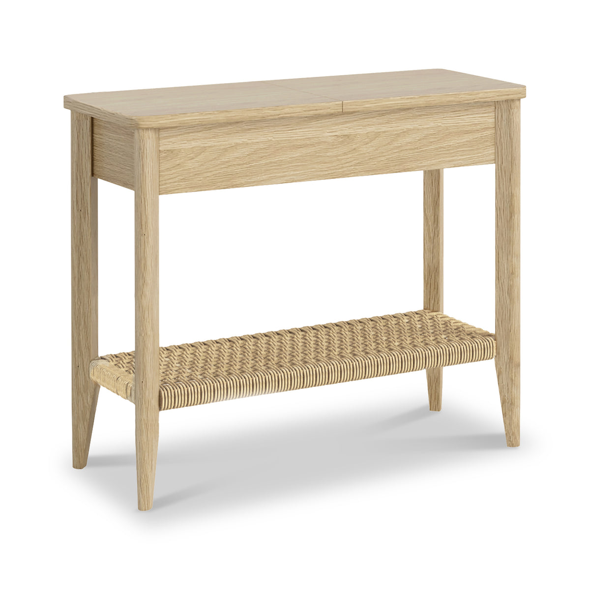 Harborough Oak Sofa Side Table from Roseland Furniture