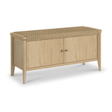 Harborough Oak Storage Bench from Roseland Furniture