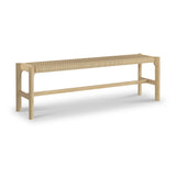 Harborough Oak 150cm Dining Bench from Roseland Furniture