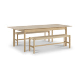Harborough Oak 180-230cm Extendable Dining Table from Roseland Furniture