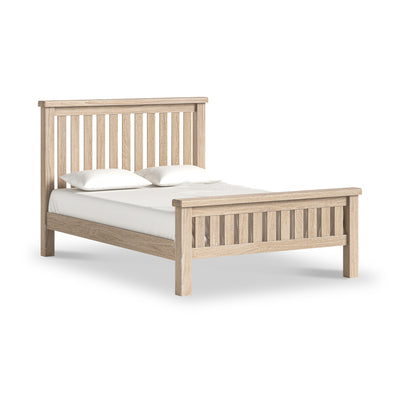 Portland Washed Oak Bed Frame