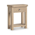 Portland Washed Oak Telephone Table from Roseland Furniture