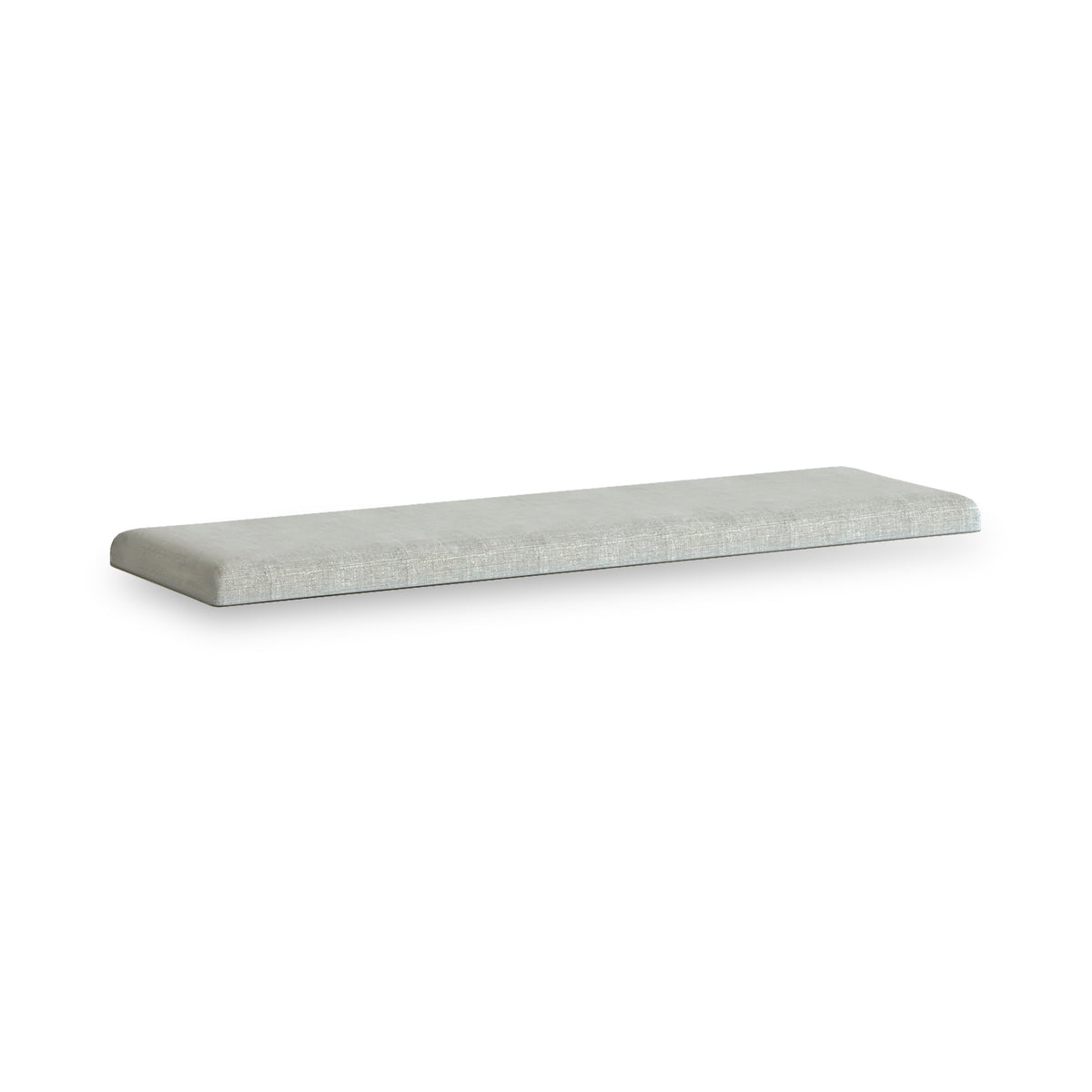 Portland Washed Oak Storage Bench Beige Cushion from Roseland Furniture