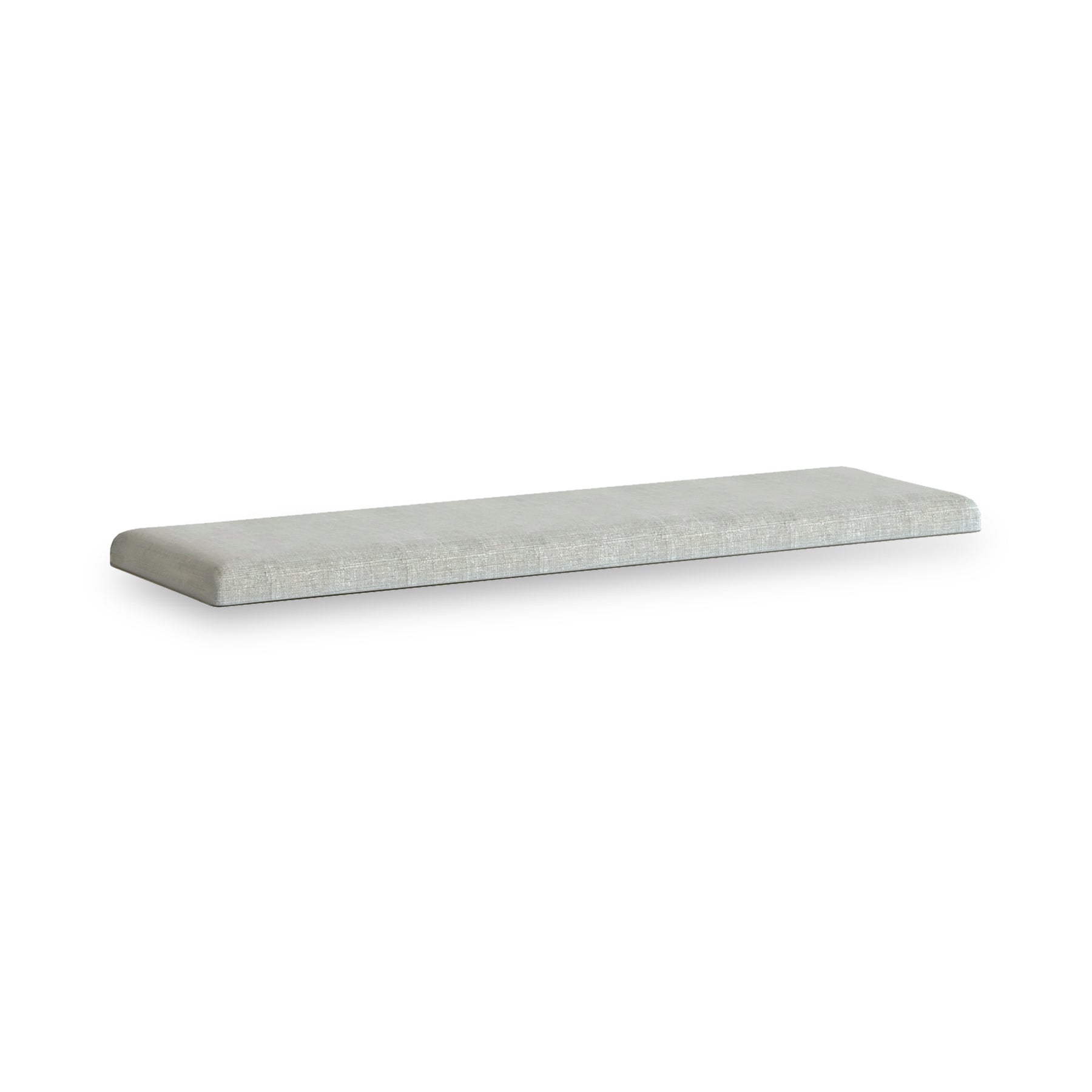 Portland Washed Oak Storage Bench Beige Cushion from Roseland Furniture