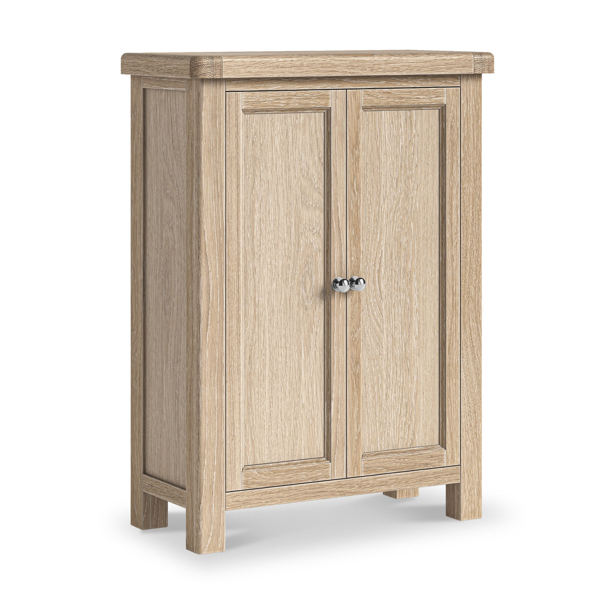 Portland Washed Shoe Storage Cupboard from Roseland Furniture