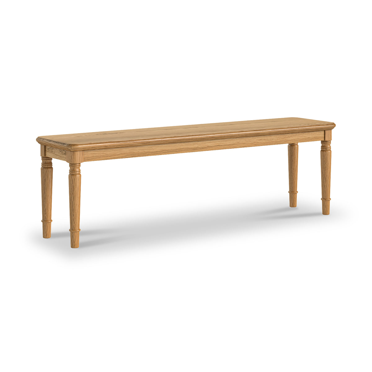 Alderley Oak 150cm Dining Bench from Roseland Furniture