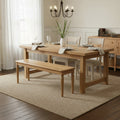 Alderley Oak 150cm Dining Bench from Roseland Furniture