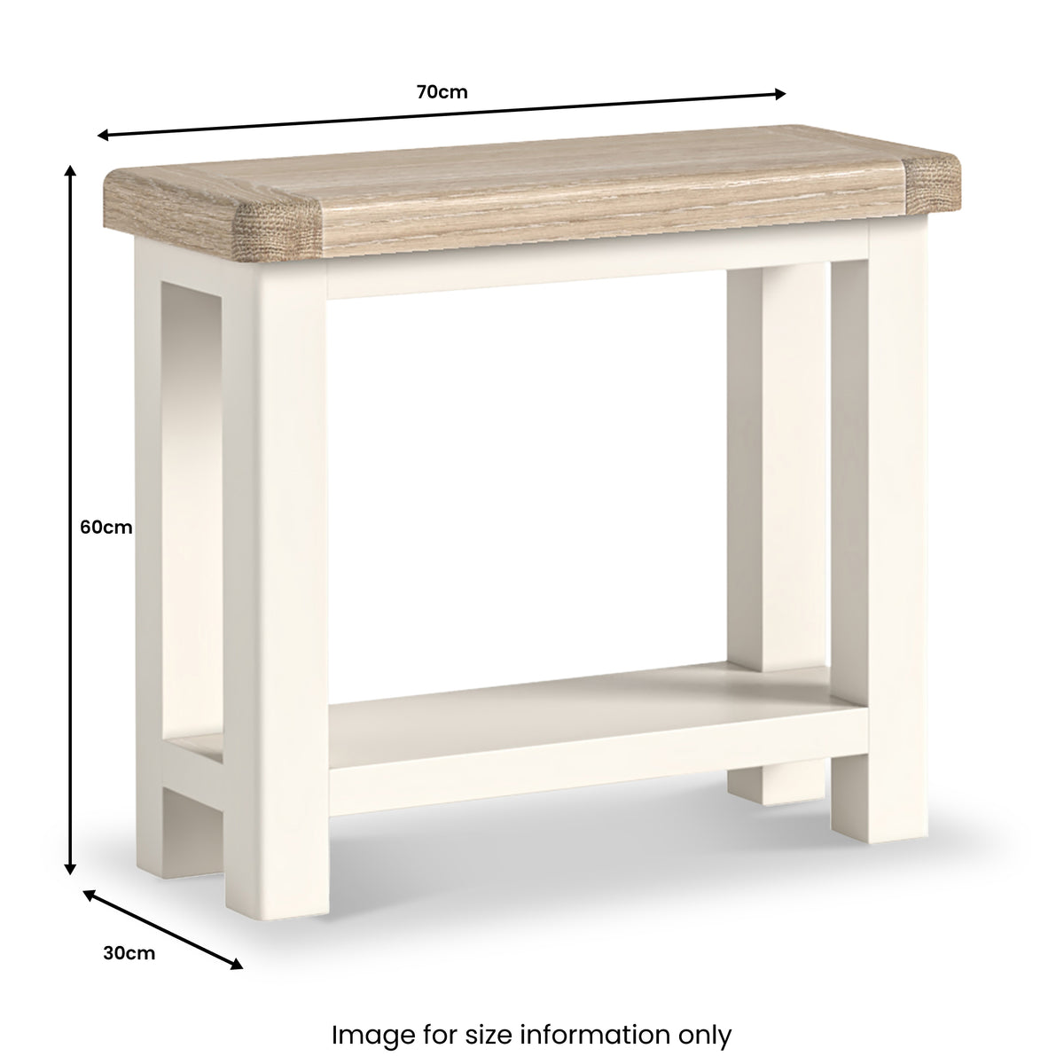 Belmont Sofa Side Table from Roseland Furniture