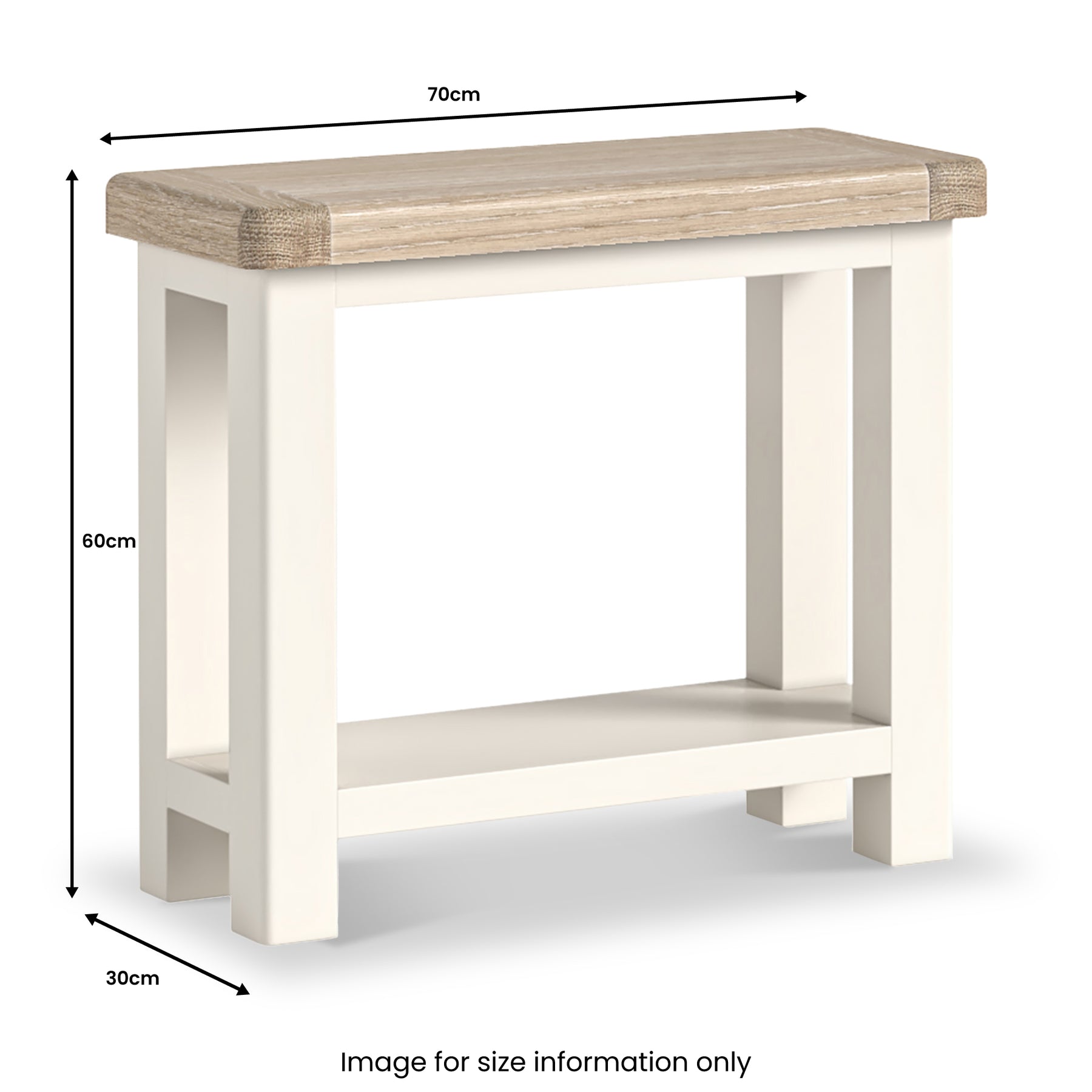 Belmont Sofa Side Table from Roseland Furniture
