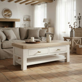 Belmont 2 Drawer Coffee Table from Roseland Furniture
