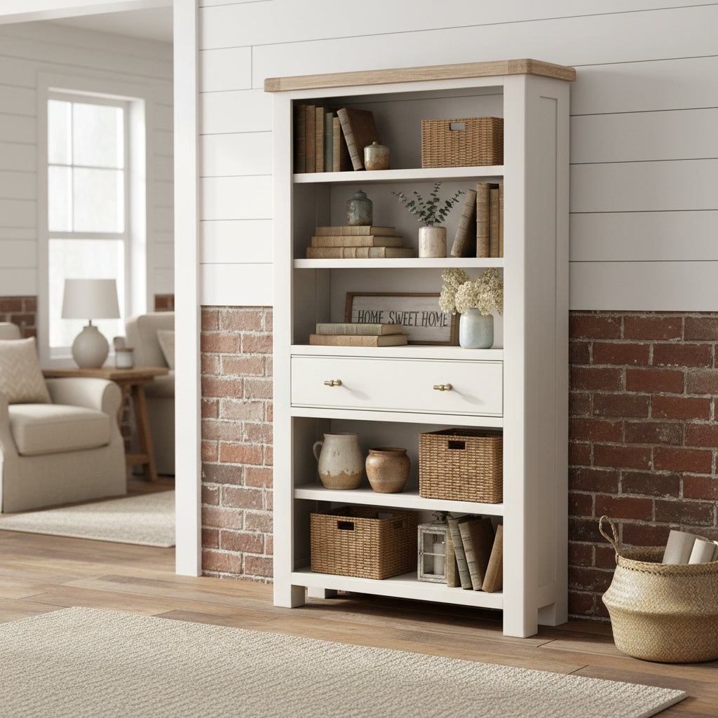 Belmont Large Bookcase from Roseland Furniture