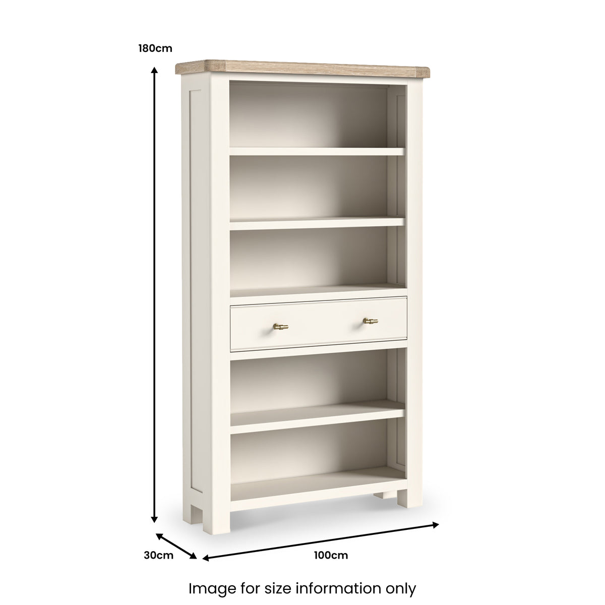 Belmont Large Bookcase from Roseland Furniture