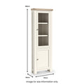 Belmont Corner Display Cabinet from Roseland Furniture