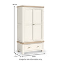 Belmont Double Wardrobe from Roseland Furniture