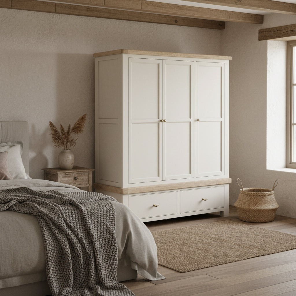 Belmont Triple Wardrobe from Roseland Furniture