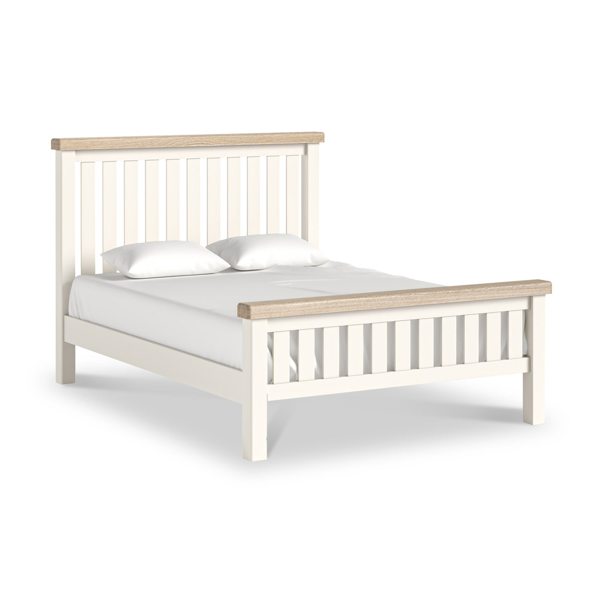 Belmont Slatted King Bed Frame from Roseland Furniture