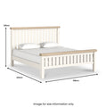 Belmont Slatted Super King Bed Frame from Roseland Furniture