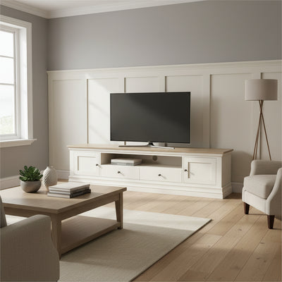 Linden 210cm Extra Wide TV Unit
