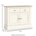 Linden Small Sideboard from Roseland Furniture