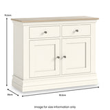 Linden Small Sideboard from Roseland Furniture