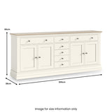 Linden Grand Extra Large Sideboard from Roseland Furniture