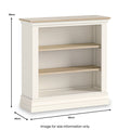 Linden Low Bookcase from Roseland Furniture