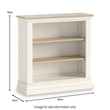 Linden Low Bookcase from Roseland Furniture