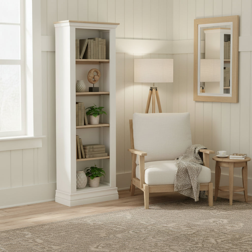 Linden Slim Bookcase from Roseland Furniture