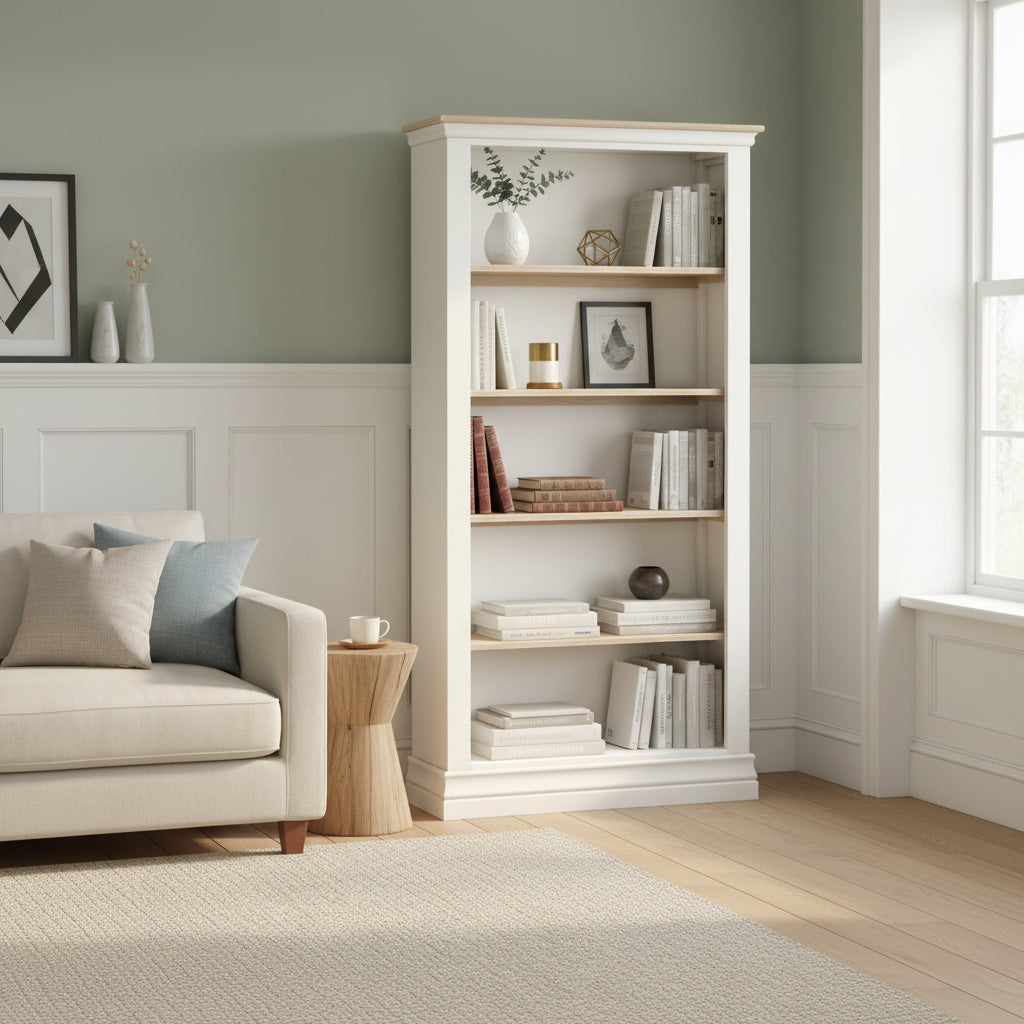 Linden Large Bookcase from Roseland Furniture