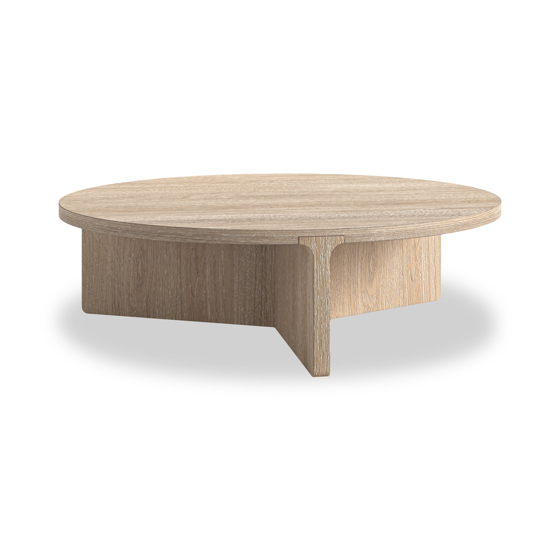 Mylor Washed Oak Large Coffee Table from Roseland Furniture