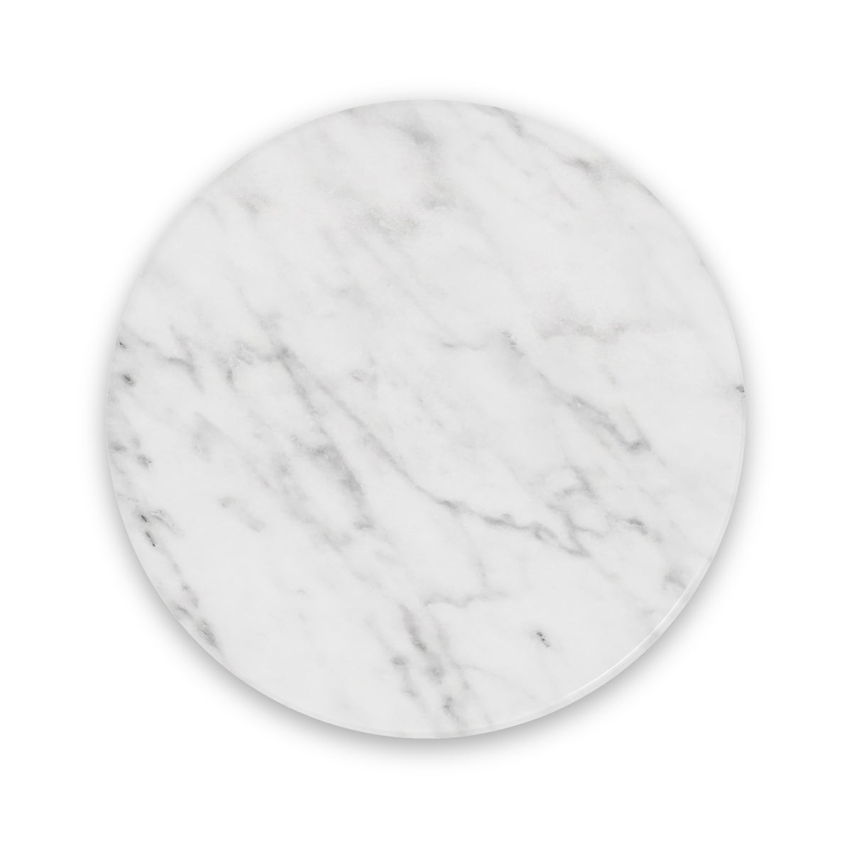 Mylor Washed Oak Marble Top Side Table from Roseland Furniture