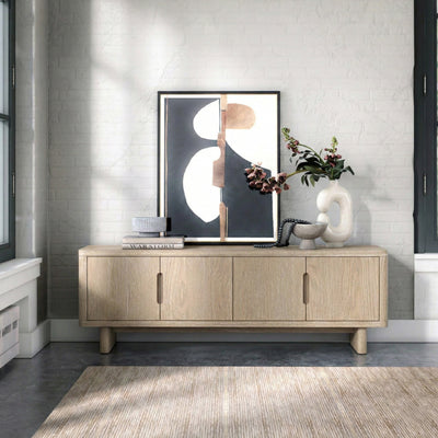 Mylor Washed Oak 150cm TV Unit