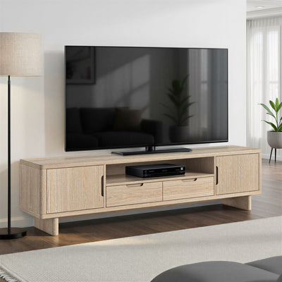 Mylor Washed Oak 200cm TV Unit