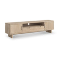 Mylor Washed Oak 200cm TV Unit from Roseland Furniture