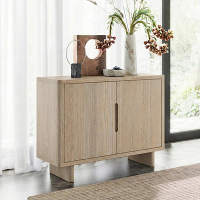 Mylor Washed Oak 2 Door Sideboard