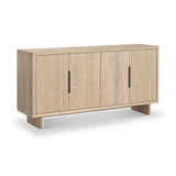 Mylor Washed Oak Large Sideboard from Roseland Furniture