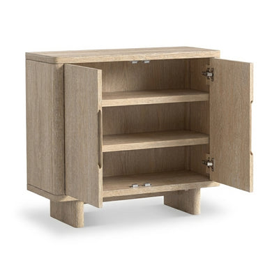 Mylor Washed Oak 2 Door Shoe Storage Unit