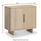 Mylor Washed Oak Shoe Storage from Roseland Furniture