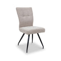 Digby Textured Fabric Dining Chair Angle2 from Roseland Furniture