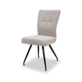 Digby Textured Fabric Dining Chair Angle2 from Roseland Furniture