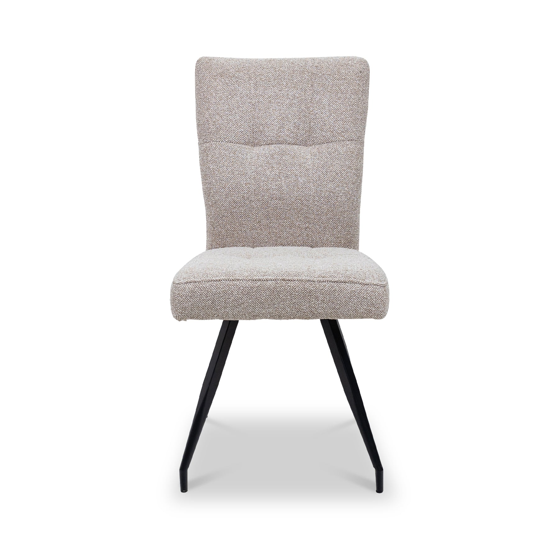 Digby Textured Fabric Dining Chair Angle2 from Roseland Furniture
