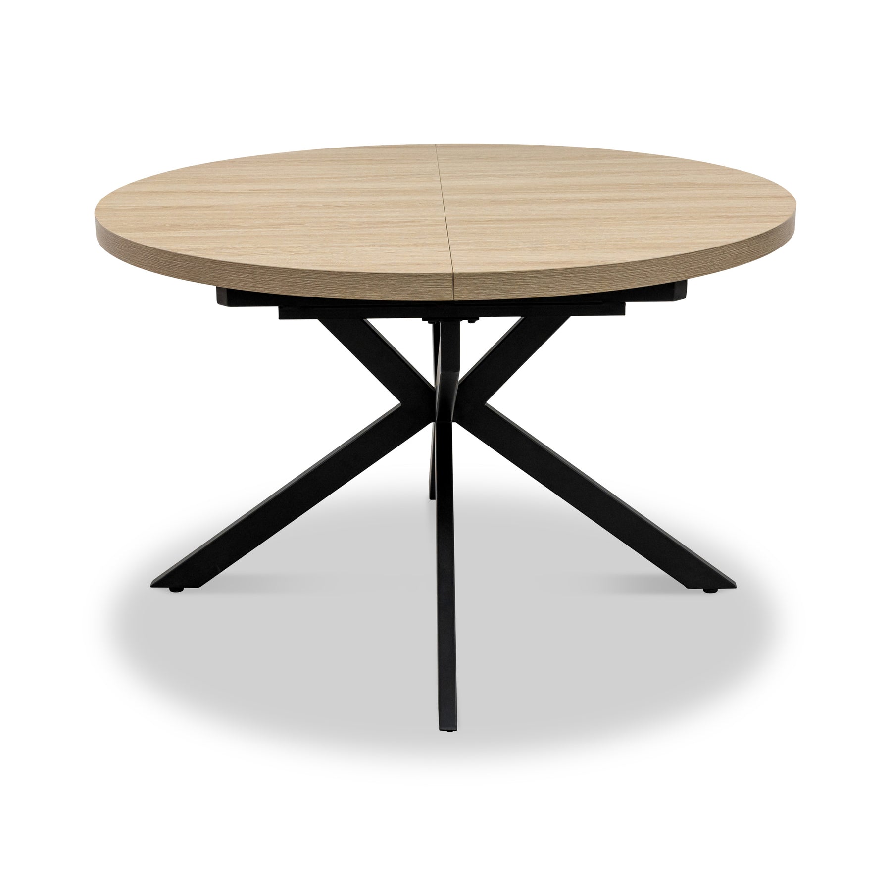 Barker 120 160cm Ext Dining Table Dims from Roseland Furniture