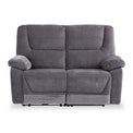 Barlow Grey Fabric Electric Reclining 2 Seater Sofa from Roseland Furniture